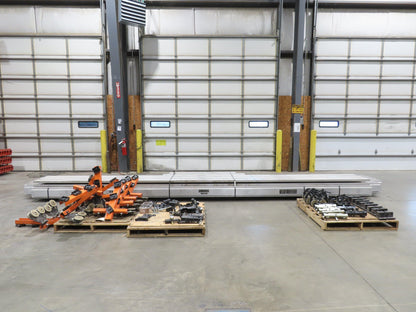 Knight RAD7500 1/2 Ton Aluminum Bridge Crane Suspension Rail System 100' Runway