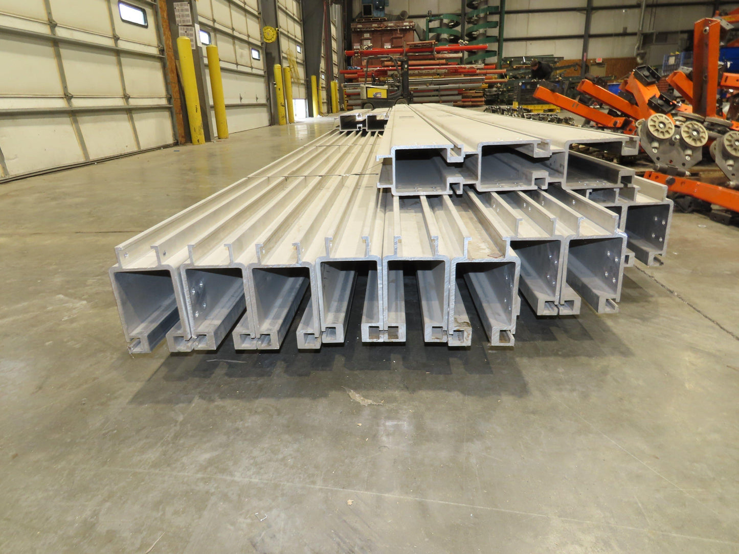 Knight RAD7500 1/2 Ton Aluminum Bridge Crane Suspension Rail System 100' Runway