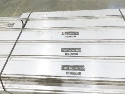 Knight RAD7500 1/2 Ton Aluminum Bridge Crane Suspension Rail System 100' Runway