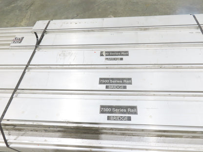 Knight RAD7500 1/2 Ton Aluminum Bridge Crane Suspension Rail System 100' Runway