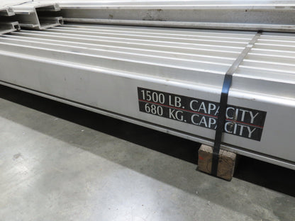 Knight RAD7500 1/2 Ton Aluminum Bridge Crane Suspension Rail System 100' Runway