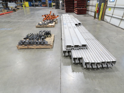 Knight RAD7500 1/2 Ton Aluminum Bridge Crane Suspension Rail System 100' Runway