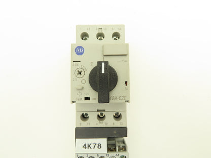 Allen Bradley 140MC2EB40 190EMNZ242CB40X Manual Motor Starter Contactor Lot of 2