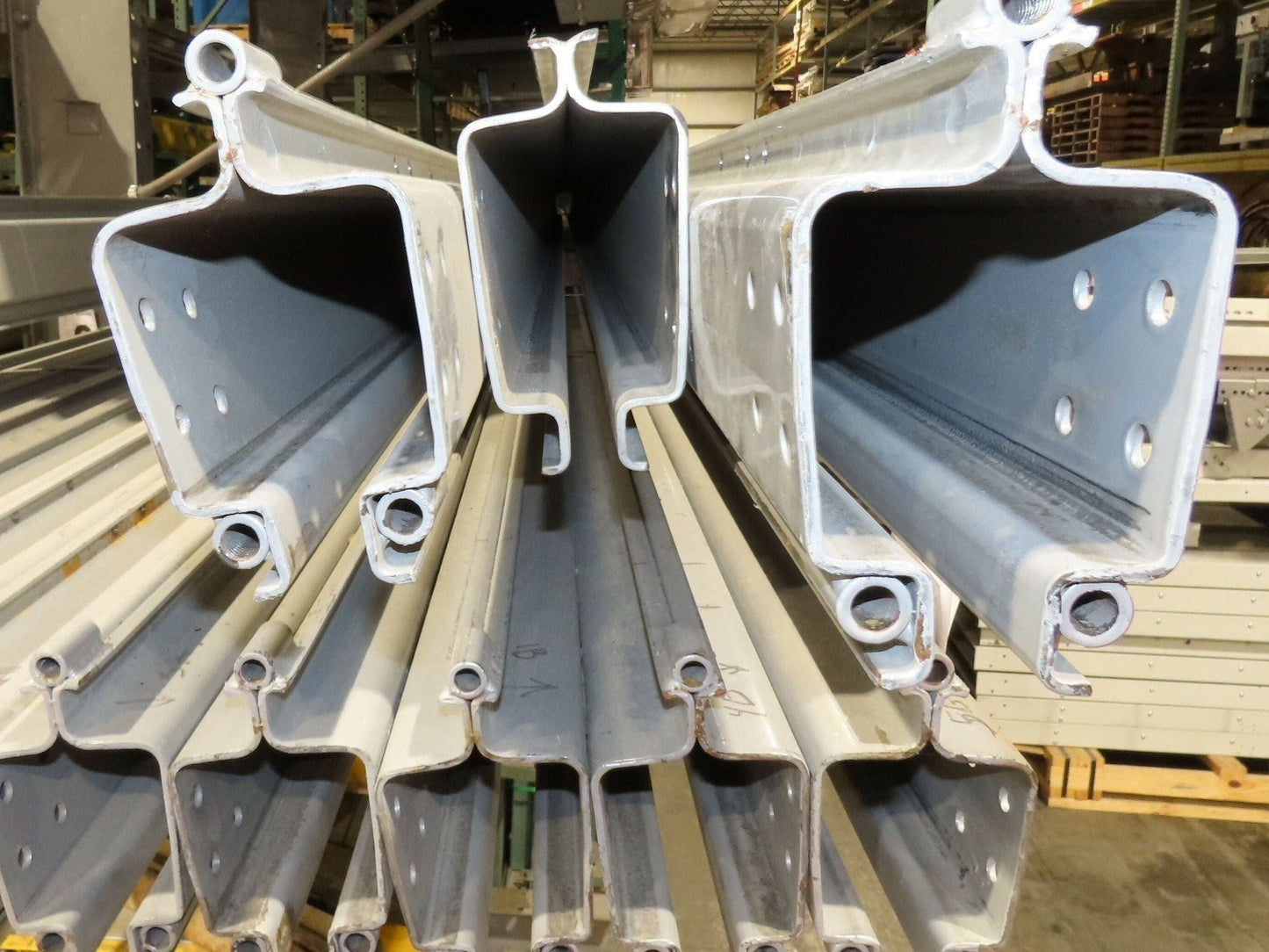 Zimmerman ZRS2 1/2 Ton Overhead Bridge Crane Suspension Rail System 164' Runway