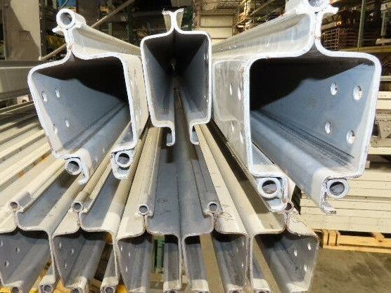 Zimmerman ZRS2 1/2 Ton Overhead Bridge Crane Suspension Rail System 164' Runway