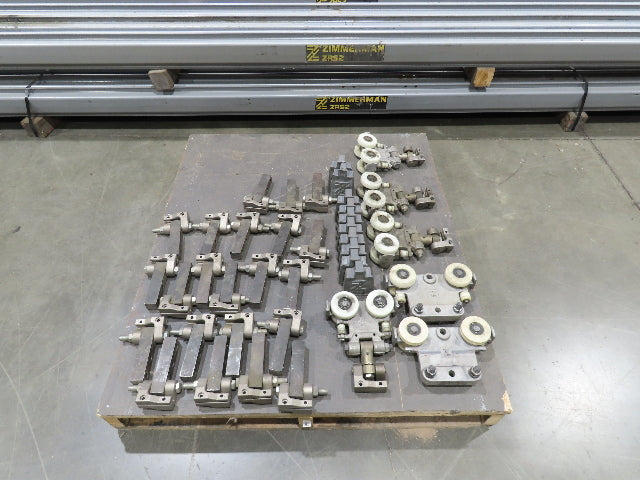 Zimmerman ZRS2 1/2 Ton Overhead Bridge Crane Suspension Rail System 164' Runway