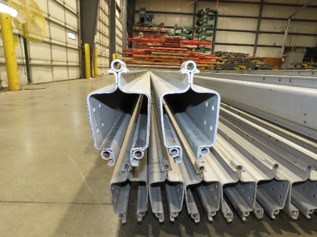 Zimmerman ZRS2 1/2 Ton Overhead Bridge Crane Suspension Rail System 164' Runway