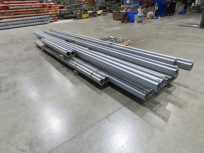 Zimmerman ZRS2 1/2 Ton Overhead Bridge Crane Suspension Rail System 164' Runway