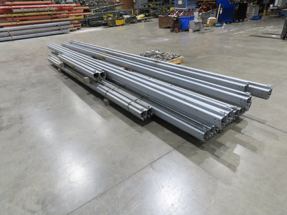 Zimmerman ZRS2 1/2 Ton Overhead Bridge Crane Suspension Rail System 164' Runway