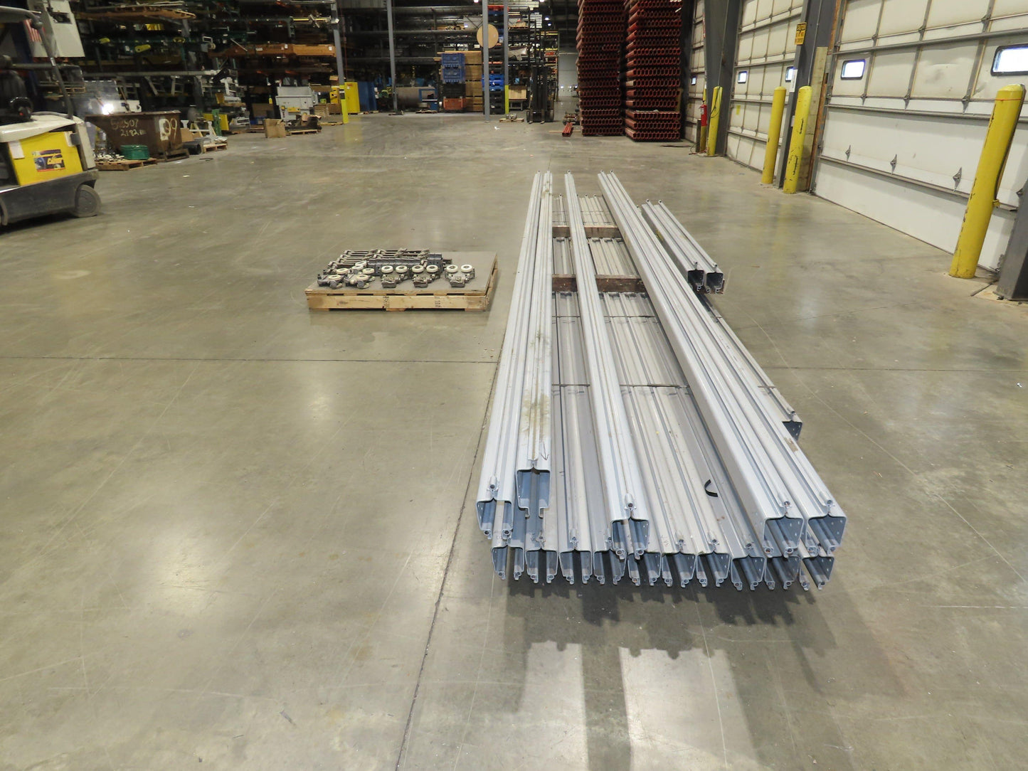 Zimmerman ZRS2 1/2 Ton Overhead Bridge Crane Suspension Rail System 164' Runway