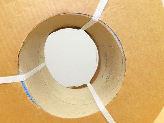 Dynaric PB2160-8BL Poly Strapping Blue Plastic Banding 7/32" W 6.5" x 8" Core