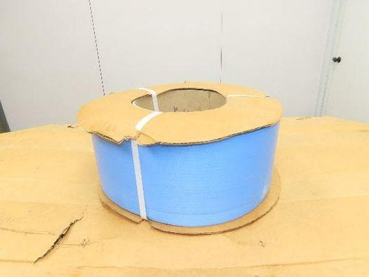 Dynaric PB2160-8BL Poly Strapping Blue Plastic Banding 7/32" W 6.5" x 8" Core