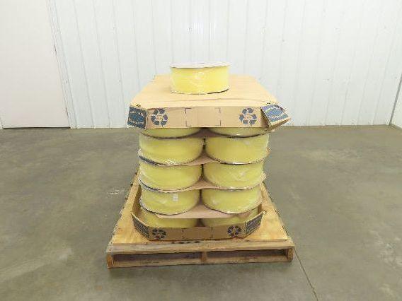 Poly Strapping Yellow Plastic Banding 1/4" W 6" x 4" Core