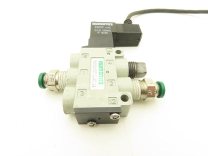 Numatics 922803 Quick Acting 4-Way Valve 2-Pos 1/4"NPTF 40-100 PSI