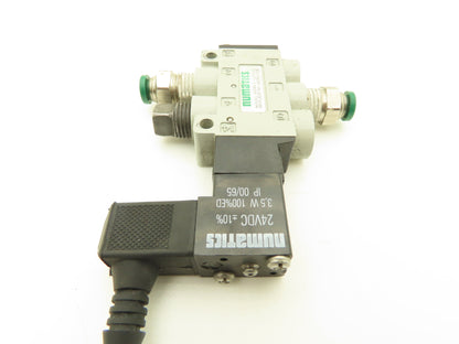 Numatics 922803 Quick Acting 4-Way Valve 2-Pos 1/4"NPTF 40-100 PSI