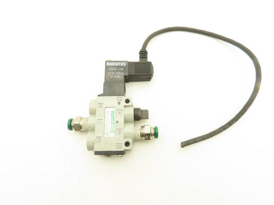 Numatics 922803 Quick Acting 4-Way Valve 2-Pos 1/4"NPTF 40-100 PSI