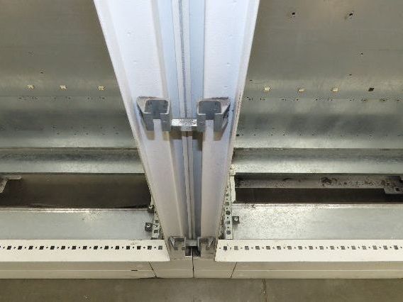 Rittal Freestanding Electrical Enclosure Control Panel 1600x1600x260mm Backpanel