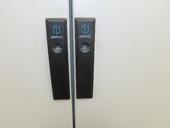 Rittal Freestanding Electrical Enclosure Control Panel 1600x1600x260mm Backpanel