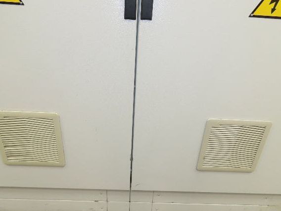 Rittal Freestanding Electrical Enclosure Control Panel 1600x1600x260mm Backpanel