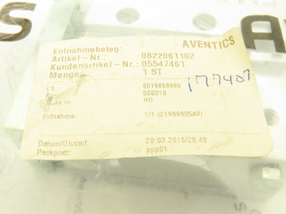 Aventics 0822061102 GPC-BV Guide Cylinder 16mm Rod 30mm Stroke Elastic Cushioned