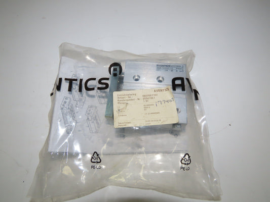 Aventics 0822061102 GPC-BV Guide Cylinder 16mm Rod 30mm Stroke Elastic Cushioned