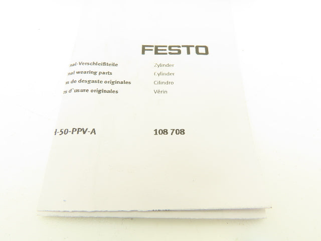 Festo DZH-50-PPV-A Repair Kit