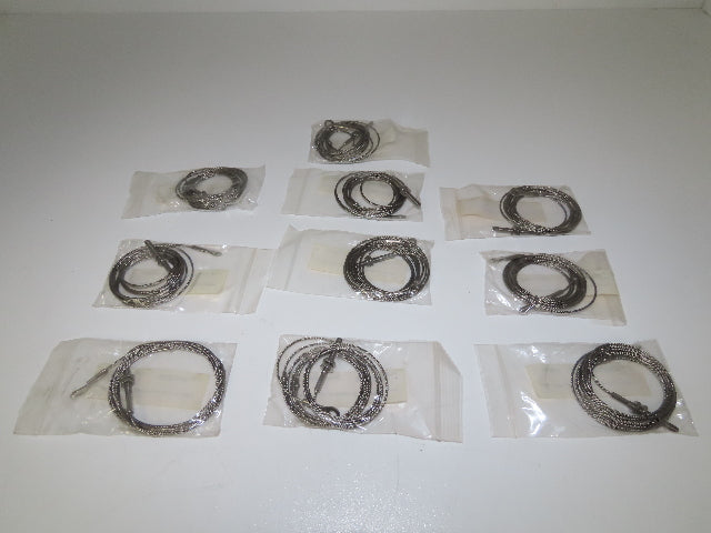 1/16 in x 7 ft Cable Eye & Threaded Rod For Gammerler Palletizer Spear Lot of 10