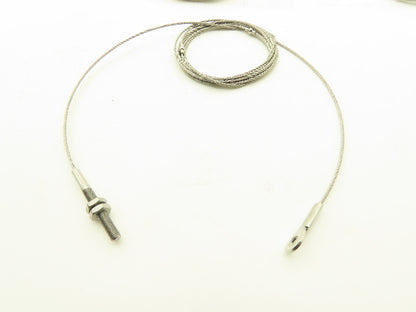 1/16 in x 7 ft Cable Eye & Threaded Rod For Gammerler Palletizer Spear Lot of 10