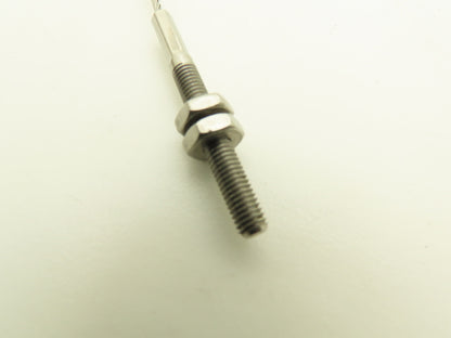 1/16 in x 7 ft Cable Eye & Threaded Rod For Gammerler Palletizer Spear Lot of 10