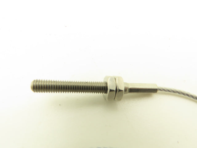 1/16 in x 115" Cable Eye & Threaded Rod For Gammerler Palletizer Spear Lot of 8
