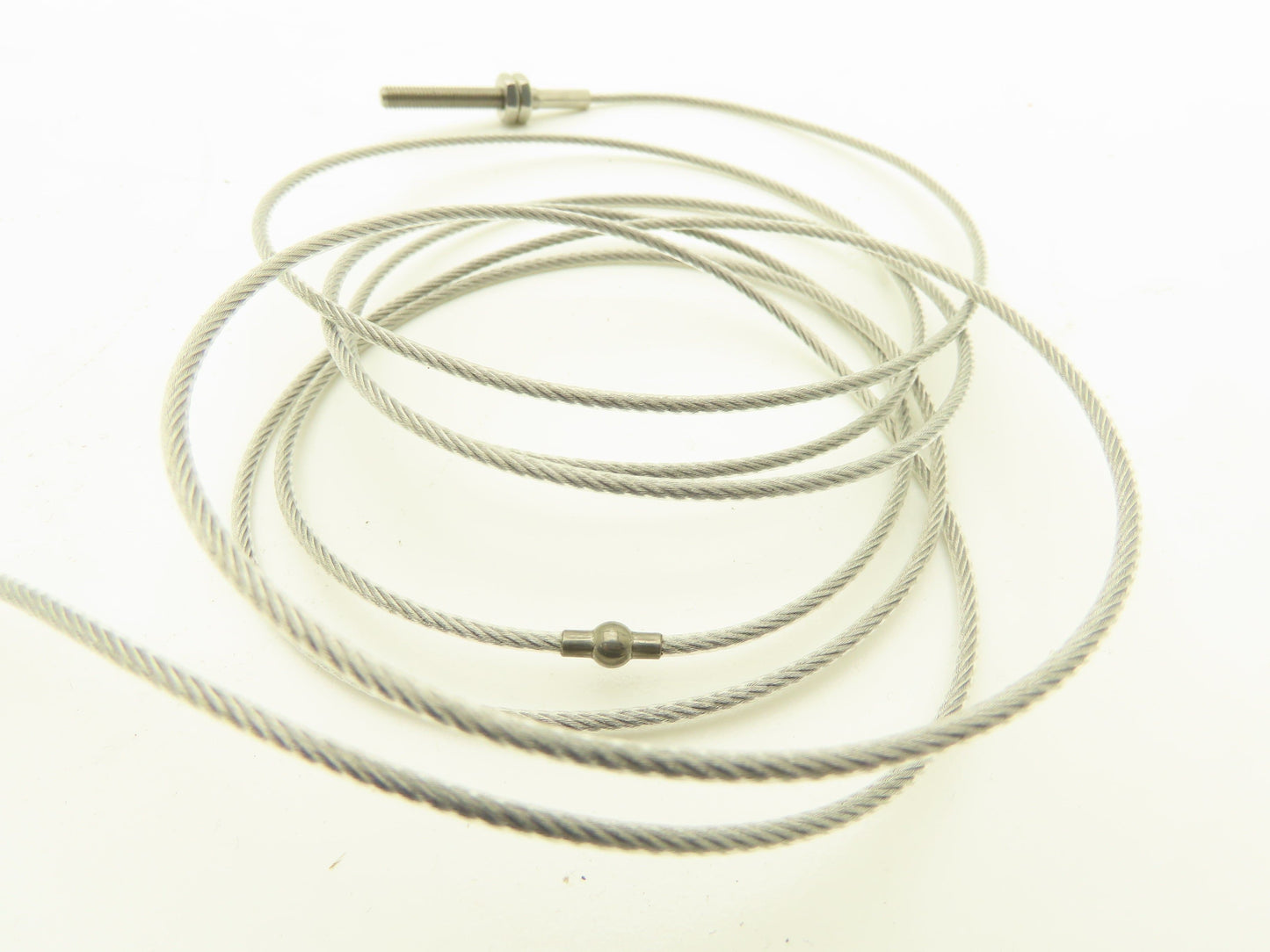 1/16 in x 115" Cable Eye & Threaded Rod For Gammerler Palletizer Spear Lot of 8