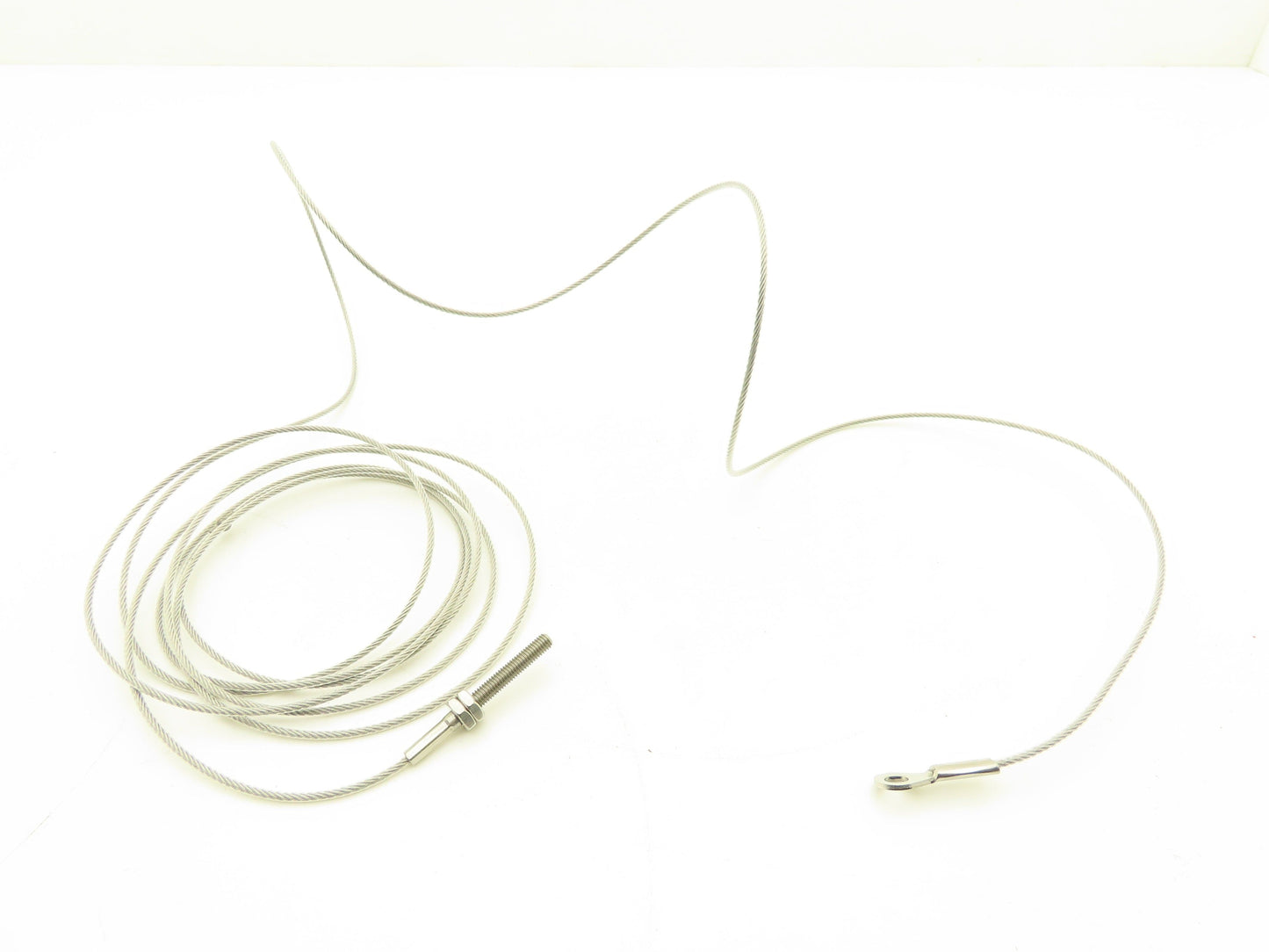 1/16 in x 115" Cable Eye & Threaded Rod For Gammerler Palletizer Spear Lot of 8