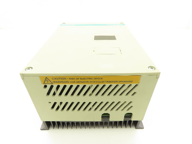 Siemens Simovert P 6SE21 Inverter Drive 0-400Hz 0-230VAC 3PH 6.8A 2HP