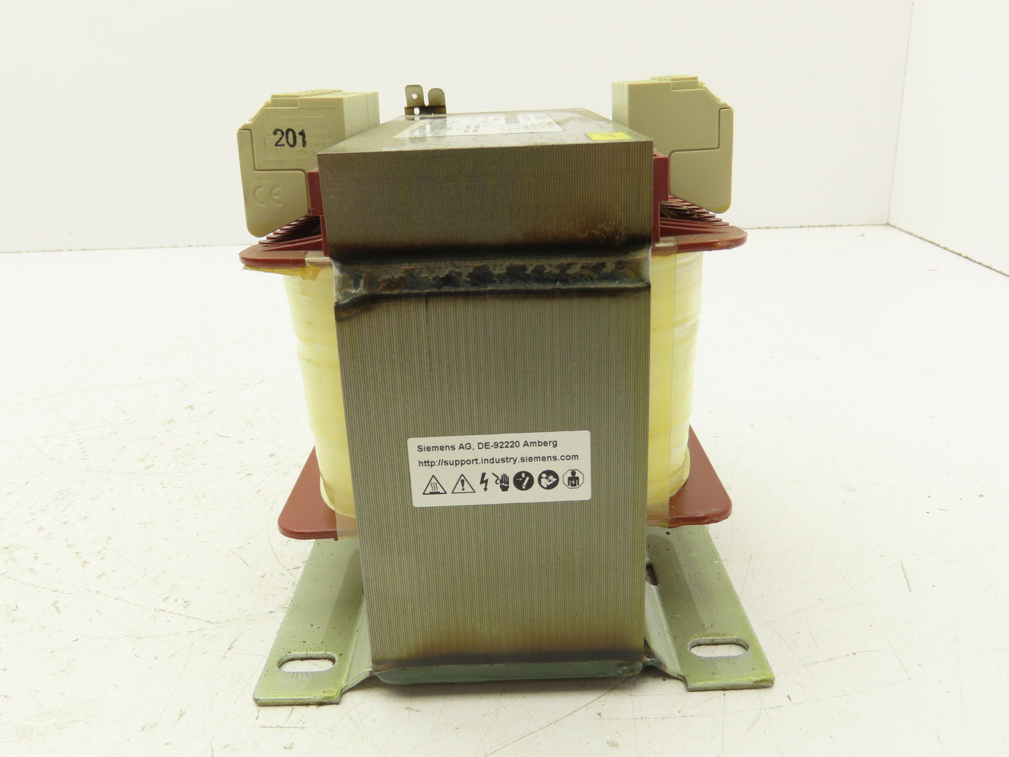 Siemens 4AM5542-8DD40-0FA0 3.4 kVA Transformer 1PH Pri: 208-550V Sec: 2x 115V