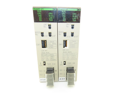 Omron CS1W-CLK21-V1 Ver 1.2 Sysmac Controller Link Unit Lot of 2