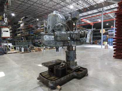Cincinnati Bickford Super Service Radial Arm Drill Press 4' Arm 11" Column