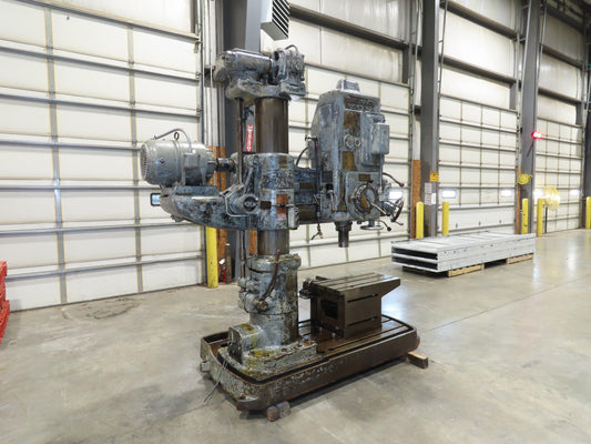 Cincinnati Bickford Super Service Radial Arm Drill Press 4' Arm 11" Column