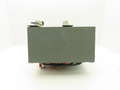 Square D 8998 MCC Bucket 60 Amp Dual Disconnect Switch 3 Pole 600V