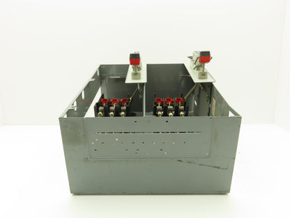 Square D 8998 MCC Bucket 60 Amp Dual Disconnect Switch 3 Pole 600V