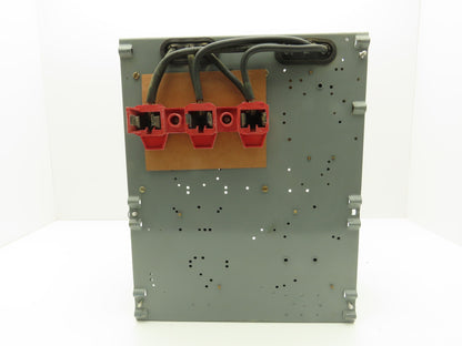 Square D 8998 MCC Bucket 60 Amp Dual Disconnect Switch 3 Pole 600V