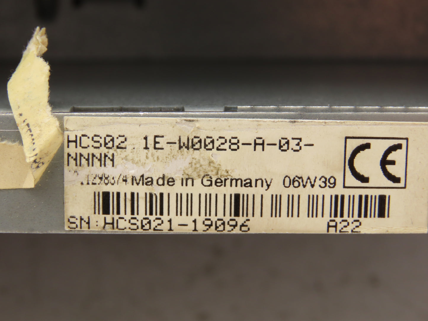 Rexroth HCS02.1E-W0028 IndraDrive C Servo Drive 3PH 200-500VAC 13A 530VAC 5A