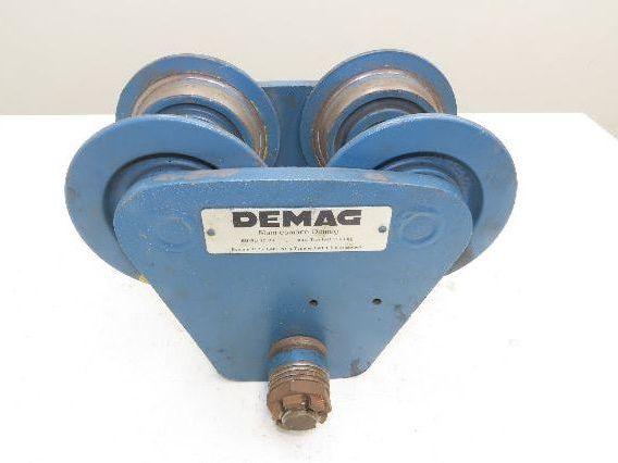 Demag EU-RU 10 PK Hoist Push Trolley 2200 Kg 4800 Lb 3-5/8" Beam