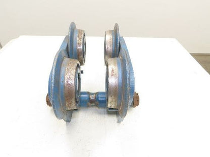 Demag EU-RU 10 PK Hoist Push Trolley 2200 Kg 4800 Lb 3-5/8" Beam