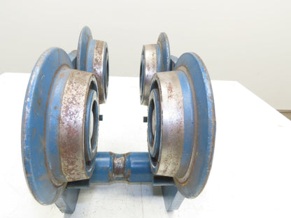 Demag EU-RU 10 PK Hoist Push Trolley 2200 Kg 4800 Lb 3-5/8" Beam