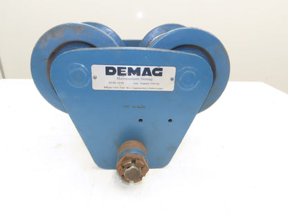 Demag EU-RU 10 PK Hoist Push Trolley 2200 Kg 4800 Lb 3-5/8" Beam