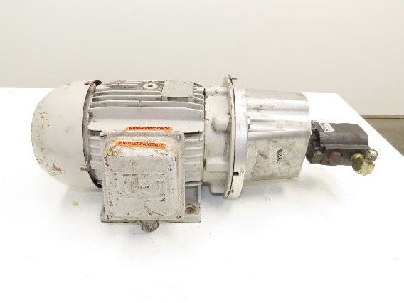 Barnes GC6016A18RB01 Hydraulic Gear Pump 11 GPM 5Hp 230/460V 3PH Motor 184T