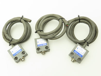 Micro Switch 914CE1-6 Plunger Limit Switch 5A 250V  Lot of 3