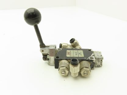 ARO 5040-20 Hand Lever Operated Air Valve 4-way 2-Position 1/8"npt