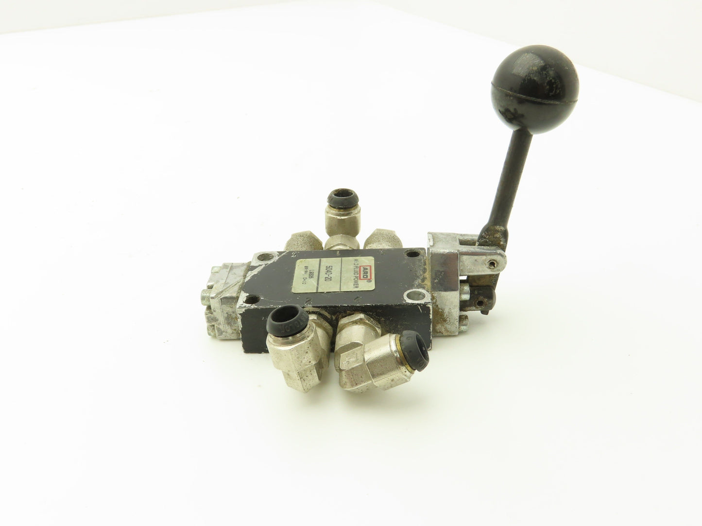 ARO 5040-20 Hand Lever Operated Air Valve 4-way 2-Position 1/8"npt