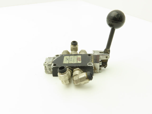 ARO 5040-20 Hand Lever Operated Air Valve 4-way 2-Position 1/8"npt
